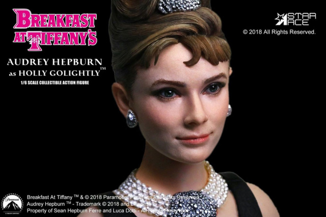 Star Ace Toys 1/6 Scale Breakfast At Tiffany's Holly Golightly Audrey Hepburn Figure Box Set